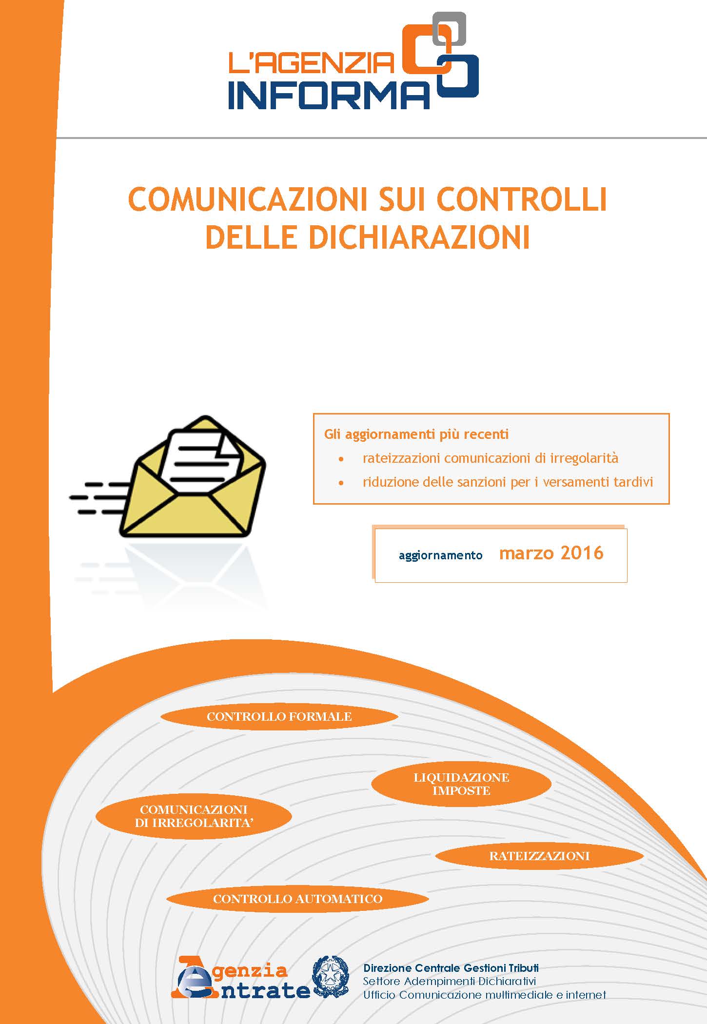 Comunicazioni sui controlli delle dichiarazioni